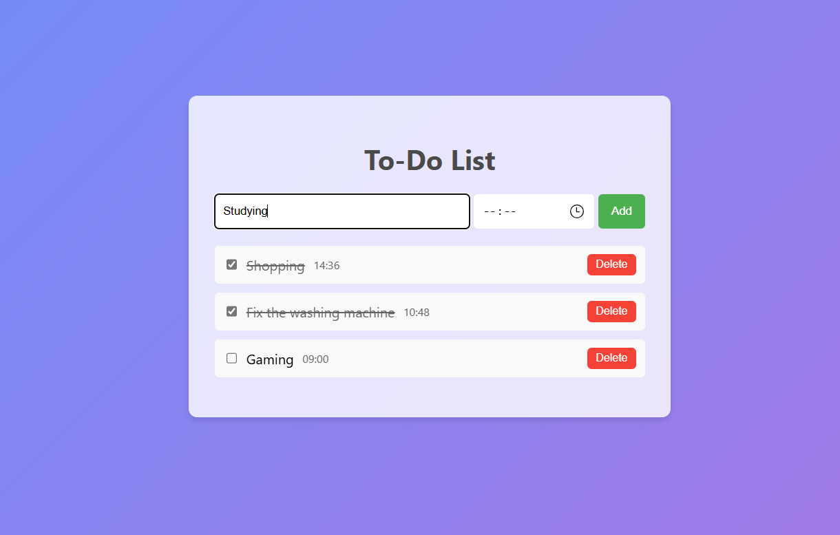 To-Do List